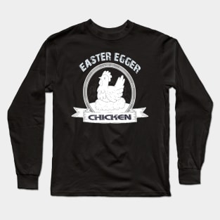 Easter egger chicken Long Sleeve T-Shirt